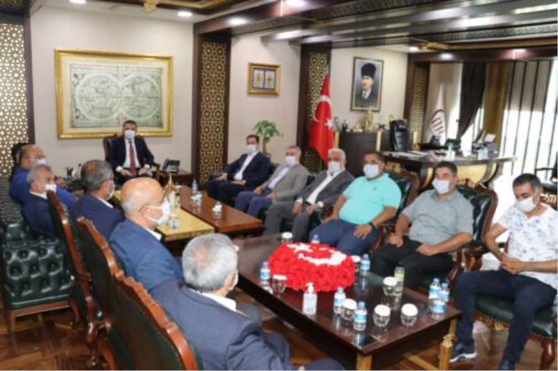 Tatvan heyetinden Siirt Valisine “hayırlı olsun” ziyareti