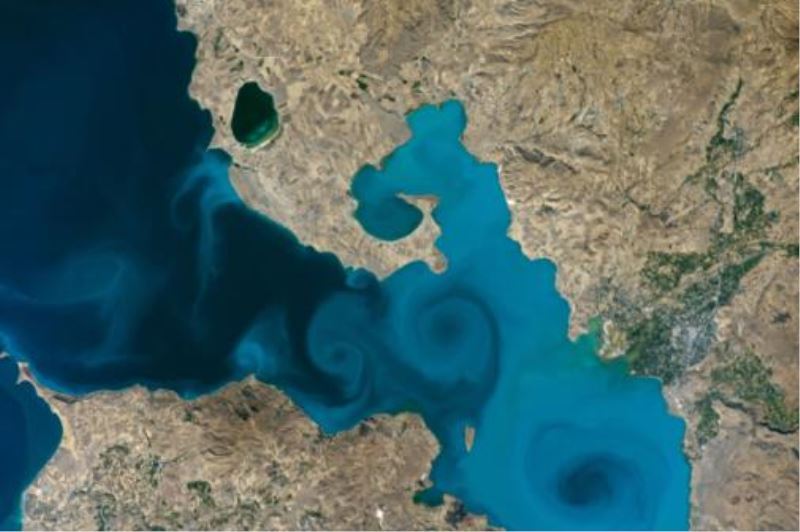 Van Gölü’nün uzaydan çekilen görseli NASA yarışmasında finalde