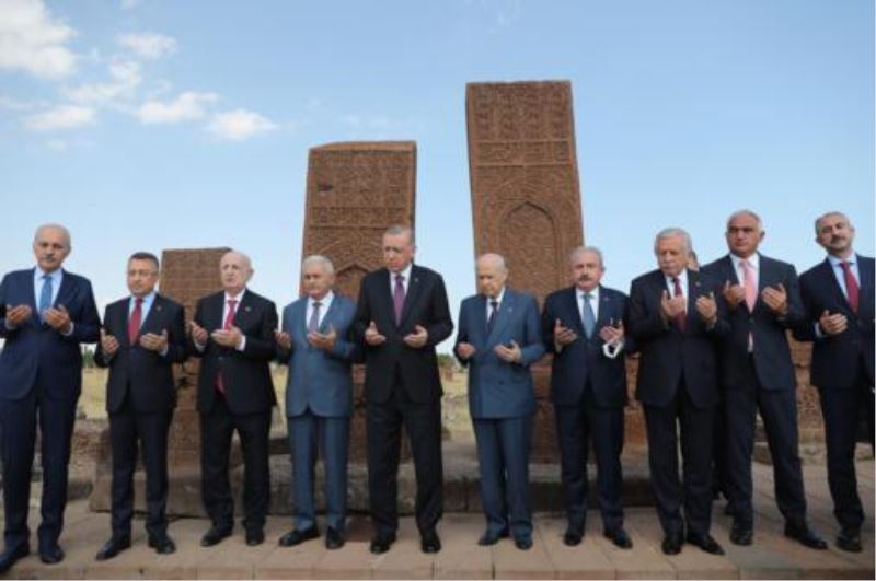 Cumhurbaşkanı Erdoğan Ahlat’ta