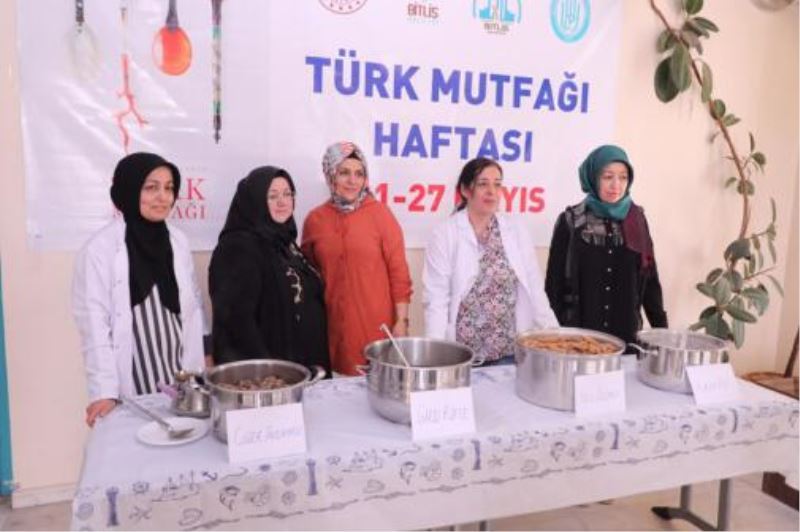 Bitlis’te Türk Mutfağı Haftası Etkinliği