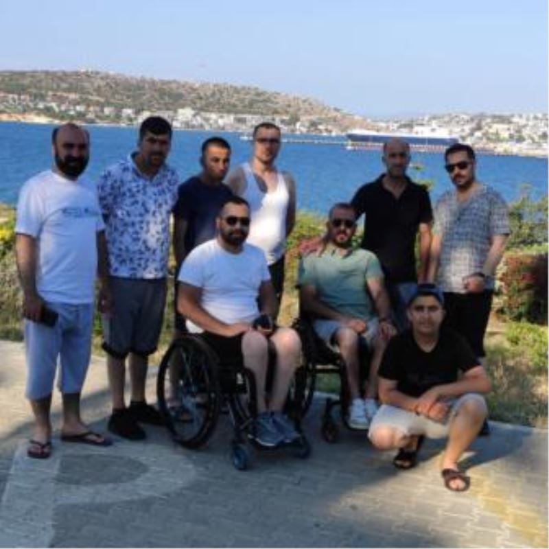 Engelli gençlere tatil jesti