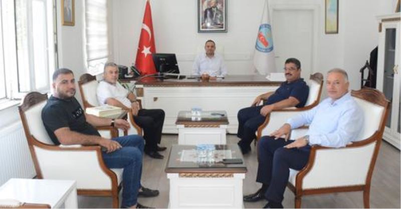 TATSO’dan Kaymakam Demir ve Emniyet Müdürü Tütüncü’ye “HAYIRLI OLSUN” ziyaretleri